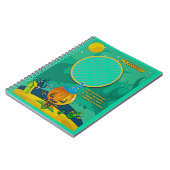 ハロウィーンジャックO'ランタンウィザード写真フレームの追加 ノートブック (左側)