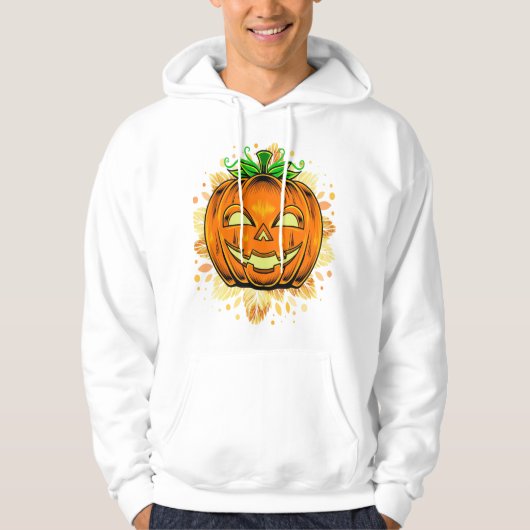 ハロウィーンジャッコラン不気味タン パーカ (正面)