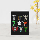 ハロウィーンジュビレーション踊りモンスターズボーイズガールズK カード (黄色い花)