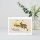 ハロウィーンジョイズウィッチオンブルーム ポストカード (スタンド正面)