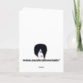 ハロウィーンジョークヴィンテージカード カード (裏面)