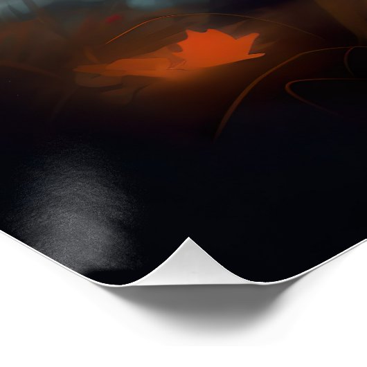 ハロウィーンスカイテリアとカボチャ怖い ポスター (コーナー)