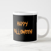 ハロウィーンスカルとカボチャ専門マグカップ ジャンボコーヒーマグカップ (右)