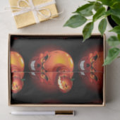 ハロウィーンスカルとカボチャ 薄葉紙 (ギフト)