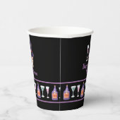 ハロウィーンスカルとポーション紙カップ 紙コップ (右)