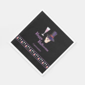 ハロウィーンスカルとポーション紙ナプキンス スタンダードランチョンナプキン (角)