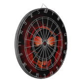 ハロウィーンスカルと魔法火災灯 ダーツボード (正面左)