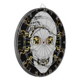 ハロウィーンスカルと魔法灯 ダーツボード (正面左)