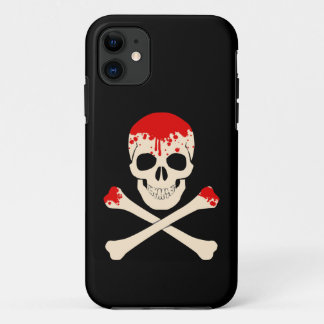 ハロウィーンスカルクロスボーン血骨格 iPhone 11 ケース