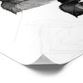 ハロウィーンスカルデジタルアートダウンロード,悪夢 ポスター (角)