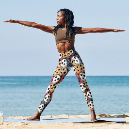 ハロウィーンスカルパターン レギンス