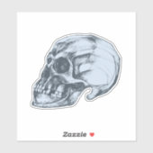 ハロウィーンスカルビニル シール (シート)