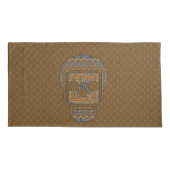 ハロウィーンスカルピラロケース 枕カバー (裏面)