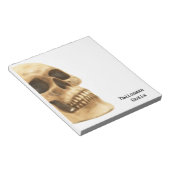 ハロウィーンスカルボーン ノートパッド (アングル)