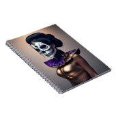 ハロウィーンスカルマスク ノートブック (右側)