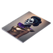 ハロウィーンスカルマスク ノートブック (左側)