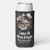 ハロウィーンスカルラブアットファーストブライダルシャワー スリム缶クーラー (Seltzer裏面)