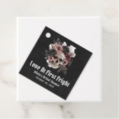 ハロウィーンスカルラブアットファーストブライダルシャワー フェイバータグ (インサイチュ)