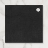 ハロウィーンスカルラブアットファーストブライダルシャワー フェイバータグ (裏面)