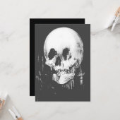 ハロウィーンスカル反射鏡 カード (正面/裏面インサイチュ)