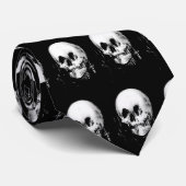 ハロウィーンスカル反射鏡 ネクタイ (ロール)
