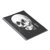 ハロウィーンスカル反射鏡 ノートブック (右側)