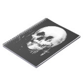 ハロウィーンスカル反射鏡 ノートブック (左側)