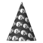 ハロウィーンスカル反射鏡 パーティーハット (左)