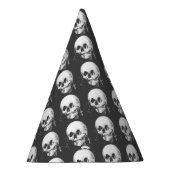 ハロウィーンスカル反射鏡 パーティーハット (右)