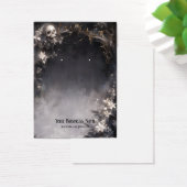 ハロウィーンスカル花イヤリングディスプレイカード (デスク)