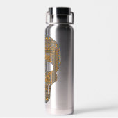 ハロウィーンスカル ウォーターボトル (背面)