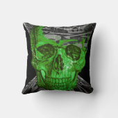 ハロウィーンスカル クッション (裏面)