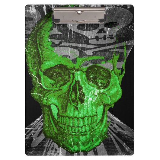 ハロウィーンスカル クリップボード (正面)