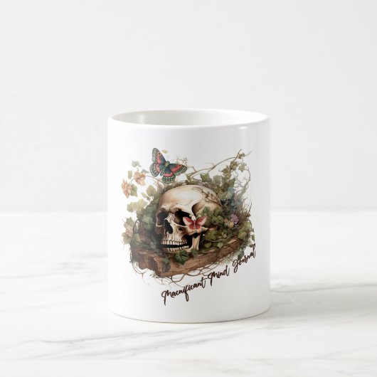 ハロウィーンスカル コーヒーマグカップ (中央)