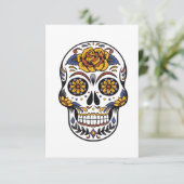 ハロウィーンスカル サンキューカード (スタンド正面)