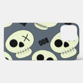 ハロウィーンスカル、ブー子供っぽいデザイン。 Case-Mate iPhoneケース (裏面 (横))