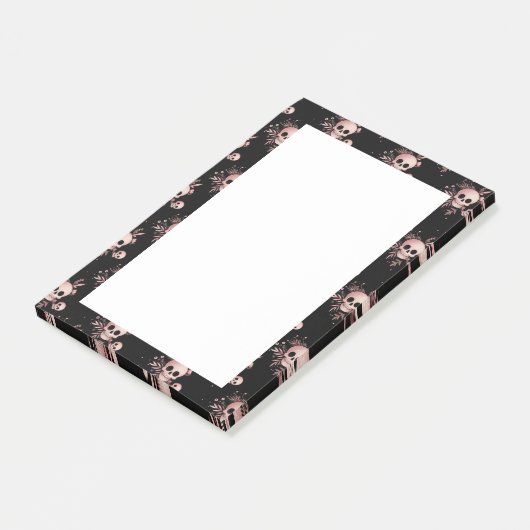 ハロウィーンスカル ポストイット (アングル)