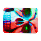 ハロウィーンスカル マグネット (横)