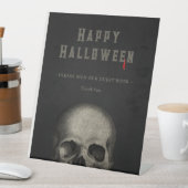 ハロウィーンスカル 台座サイン (インサイチュ)