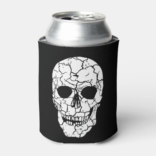 ハロウィーンスカル 缶クーラー (缶正面)