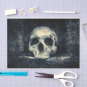 ハロウィーンスカル 薄葉紙 (クラフト)