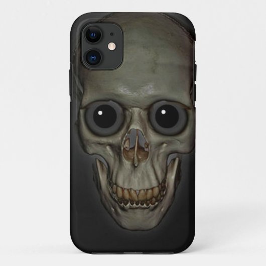 ハロウィーンスカル Case-Mate iPhoneケース (裏面)