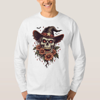 ハロウィーンスカル Tシャツ