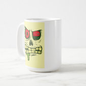 ハロウィーンスカルMUg コーヒーマグカップ (正面左)