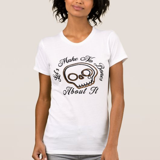 ハロウィーンスカルT Tシャツ (正面)