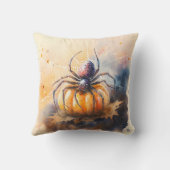 ハロウィーンスカンクとスパイダー クッション (裏面)