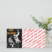 ハロウィーンスケルトンアニマルズ集団 シーズンカード (スタンド正面)