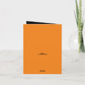 ハロウィーンスケルトンオフィス連合コーヒーブレイク カード (裏面)