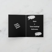 ハロウィーンスケルトンオフィス連合コーヒーブレイク カード (内部)