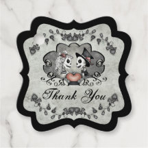 ハロウィーンスケルトングレー&ブラック